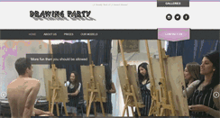 Desktop Screenshot of drawingparty.com